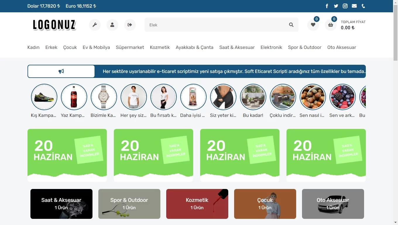 E-Ticaret Scripti V3